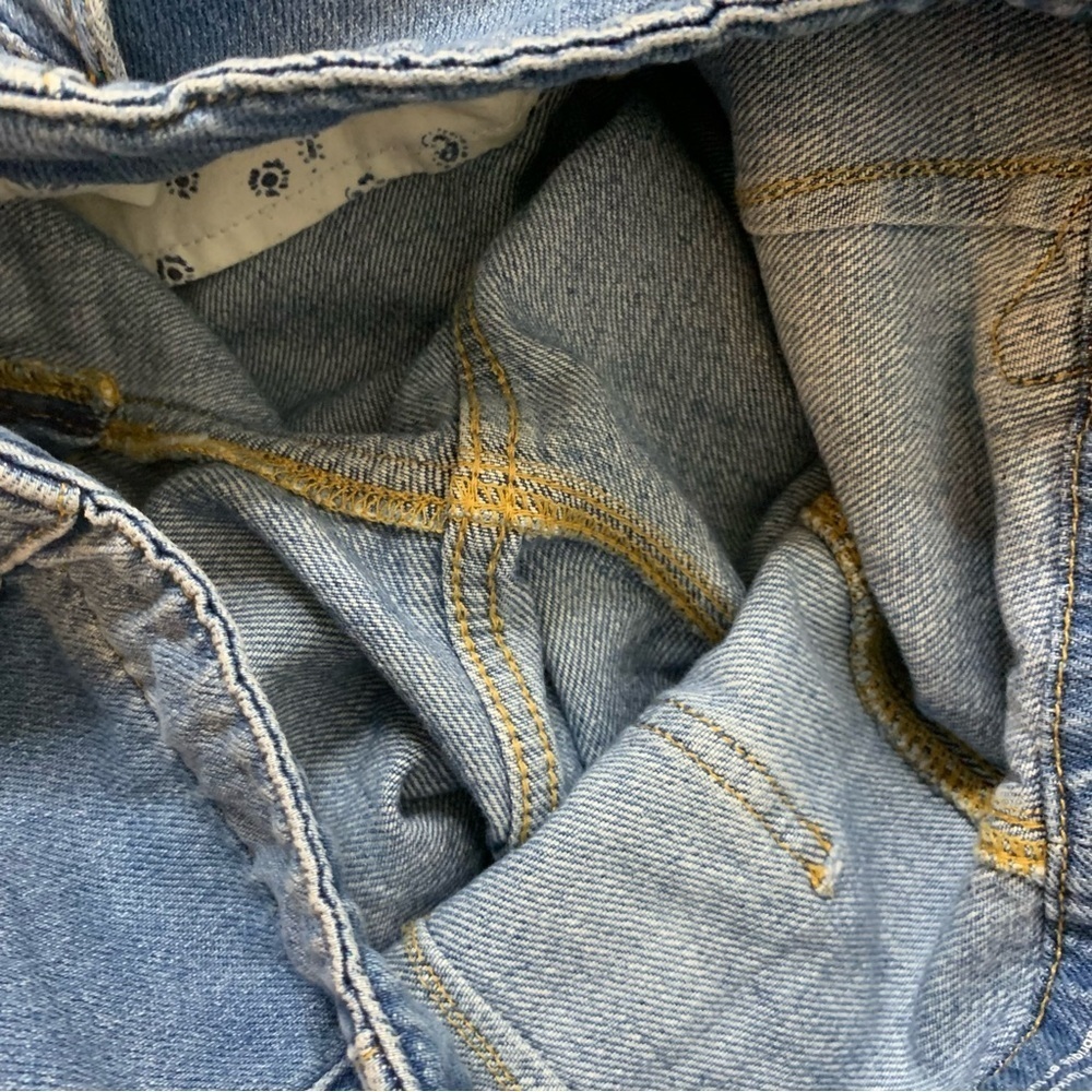 Pilcro Corset High-Rise Crop Culotte Jeans 28 - Picture 10 of 11